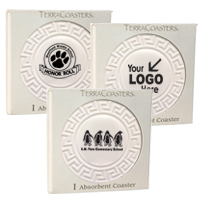 TerraCoasters Embossed Coaster - Single Box